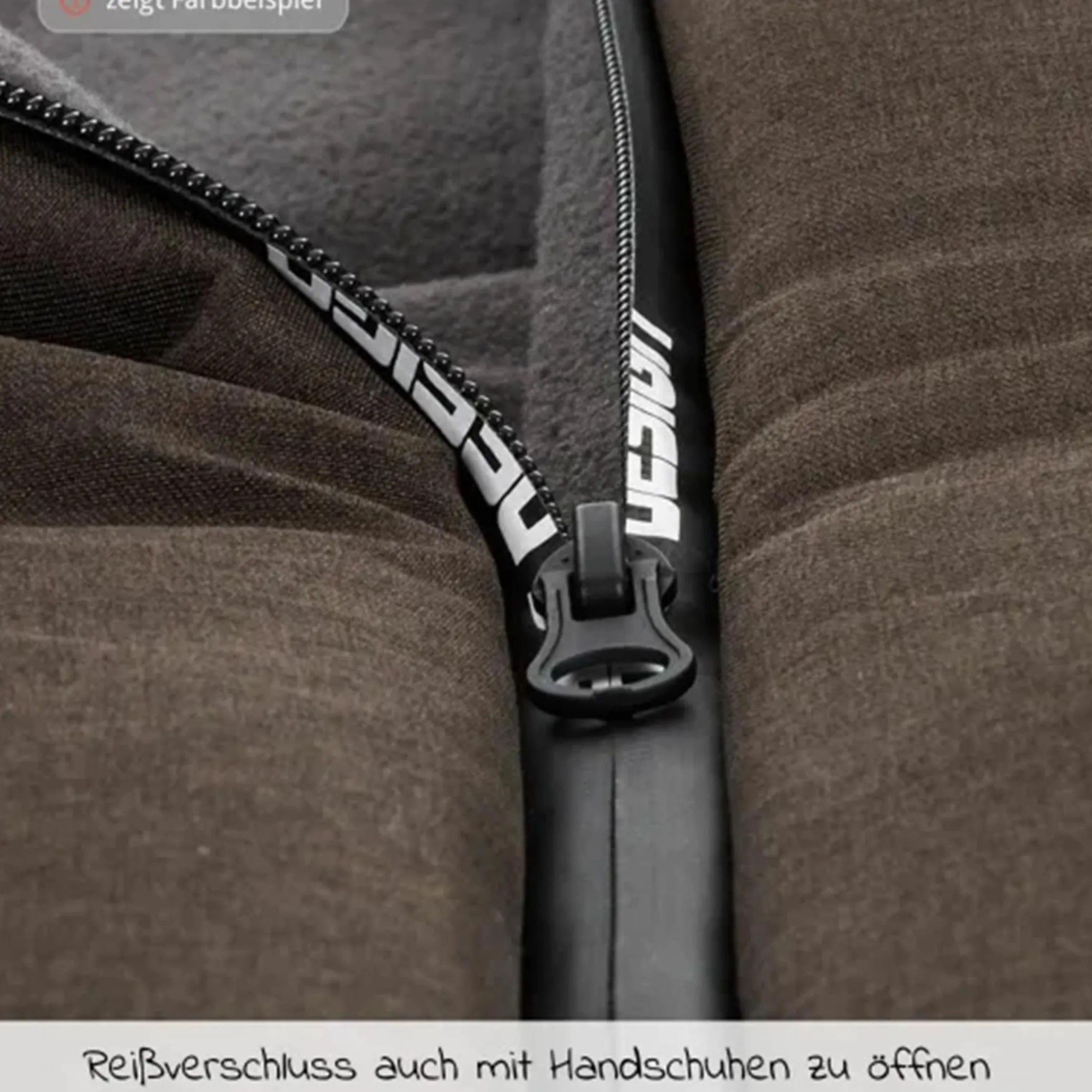 Winter-Fußsack für Kinderwagen & Buggy - Pure Edition - Grain