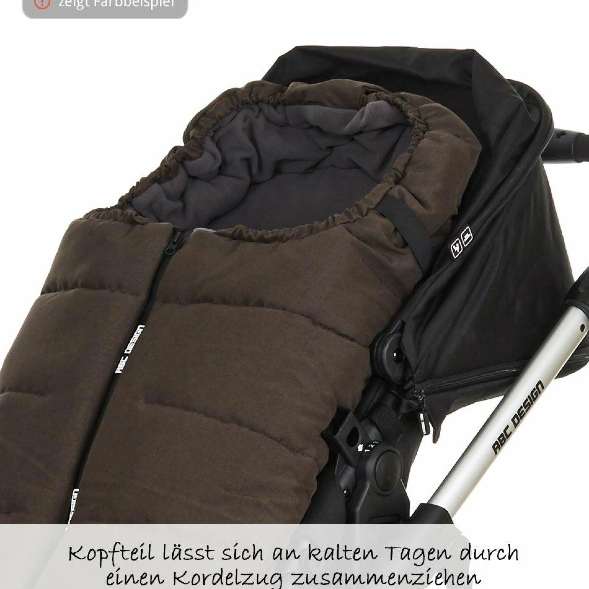 Winter-Fußsack für Kinderwagen - Fashion Edition - Nature