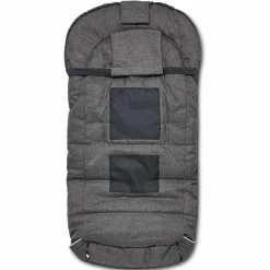 Winter-Fußsack für Kinderwagen - Diamond Edition - Asphalt