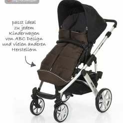 Winter-Fußsack für Kinderwagen - Diamond Edition - Navy