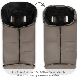 Winter-Fußsack für Kinderwagen - Pure - Nature - Kollektion 2025