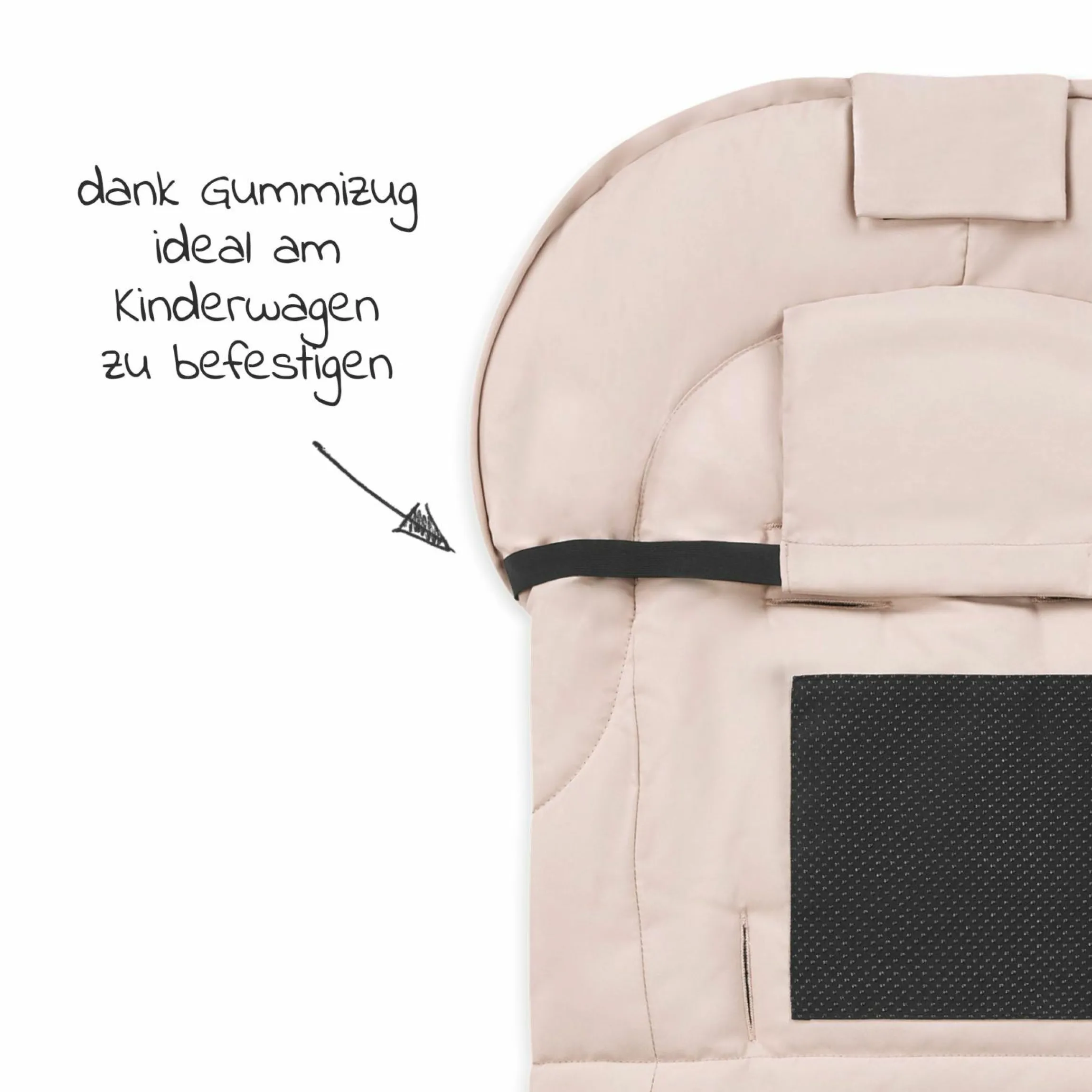 Winter-Fußsack für Kinderwagen & Buggy - Pure Edition - Berry