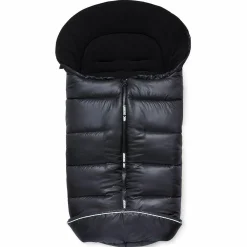 Winter-Fußsack für Kinderwagen - Schwarz