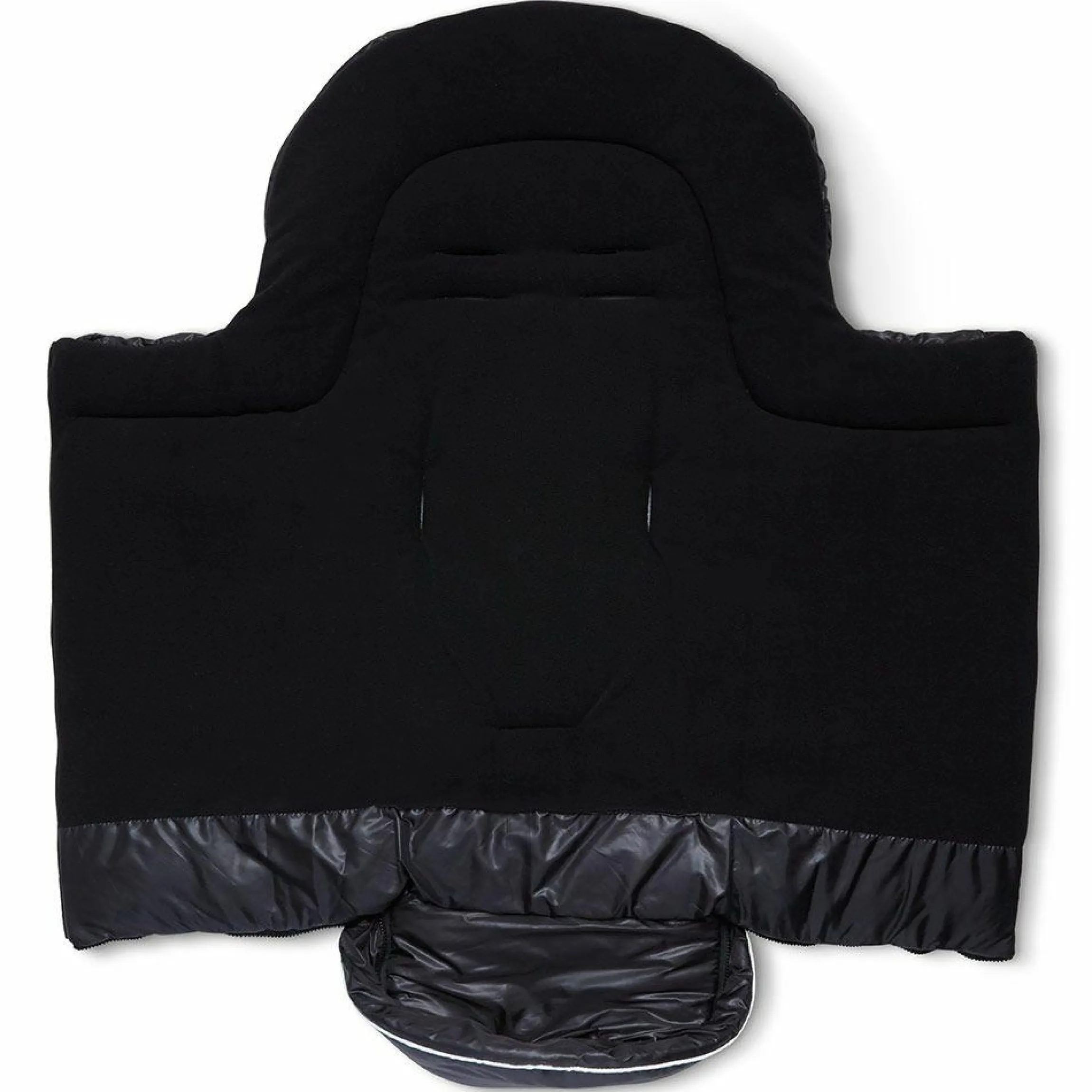 Winter-Fußsack für Kinderwagen - Schwarz