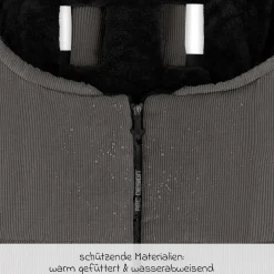 Winter-Fußsack für Kinderwagen - Almond - Kollektion 2025