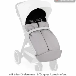 Winter-Fußsack für Kinderwagen - Almond - Kollektion 2025