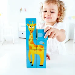 Würfel-Puzzle 9 Teile - Dschungel