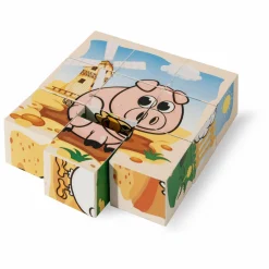 Würfelpuzzle Bilderwürfel - Bauernhof