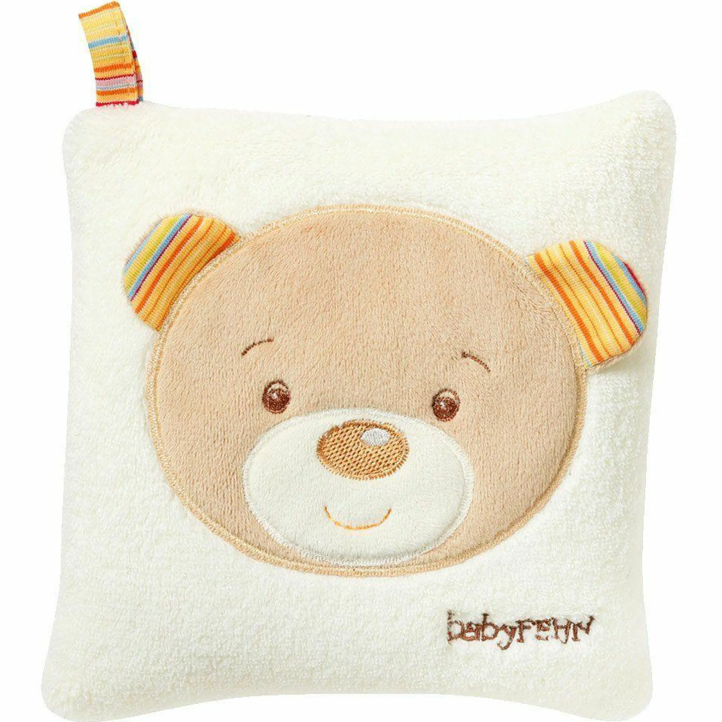 Wärmekissen mit Kirschkern-Füllung 16x16 cm - Rainbow Teddy