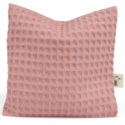 Wärmekissen mit Rapssamen-Füllung 13,5 x 13,5 cm - Waffelpique - Rosa