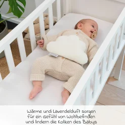 Wärmekissen Snoogy - mit Rapssamenfüllung & Lavendelduft - Cloud White