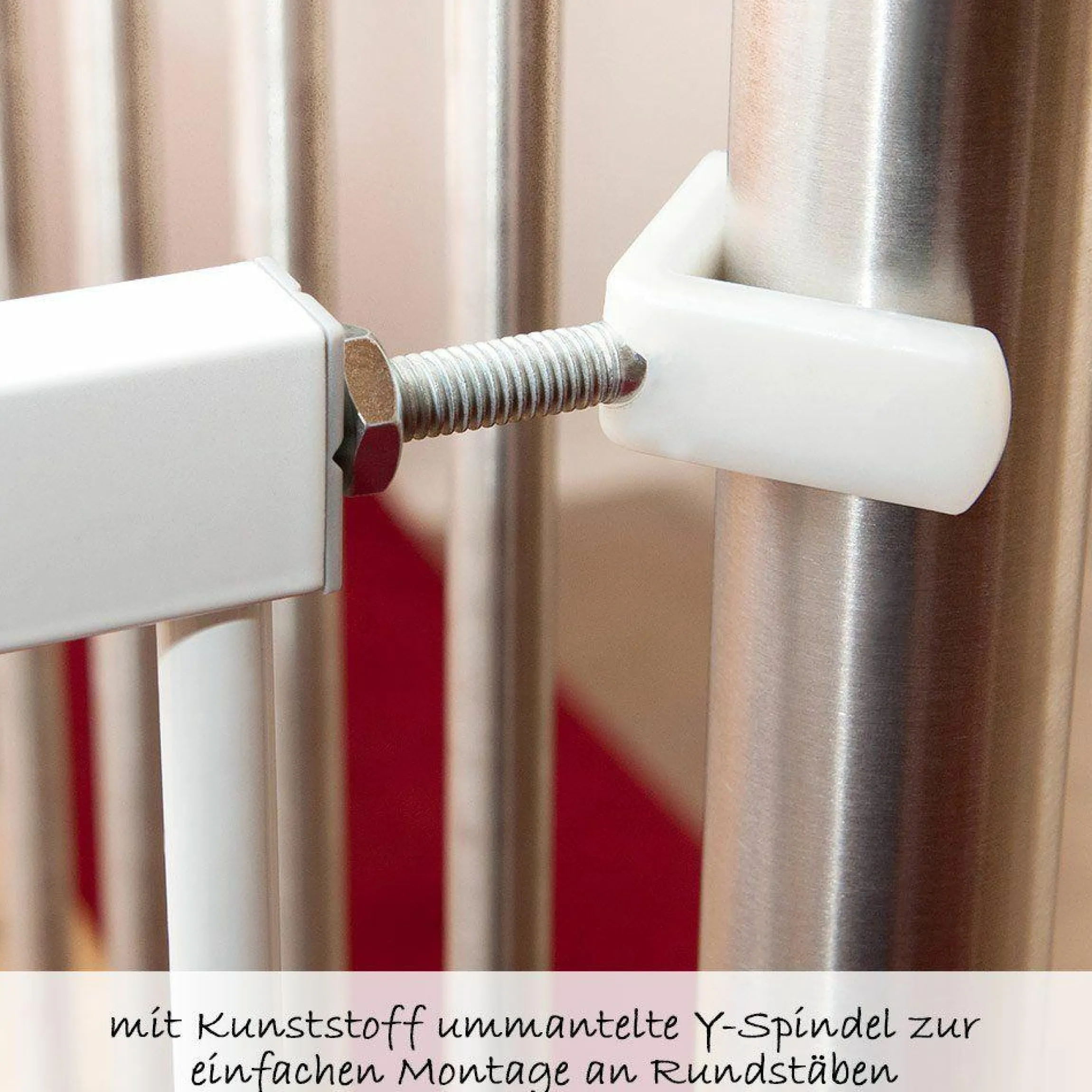 Y-Spindel für Rundstäbe