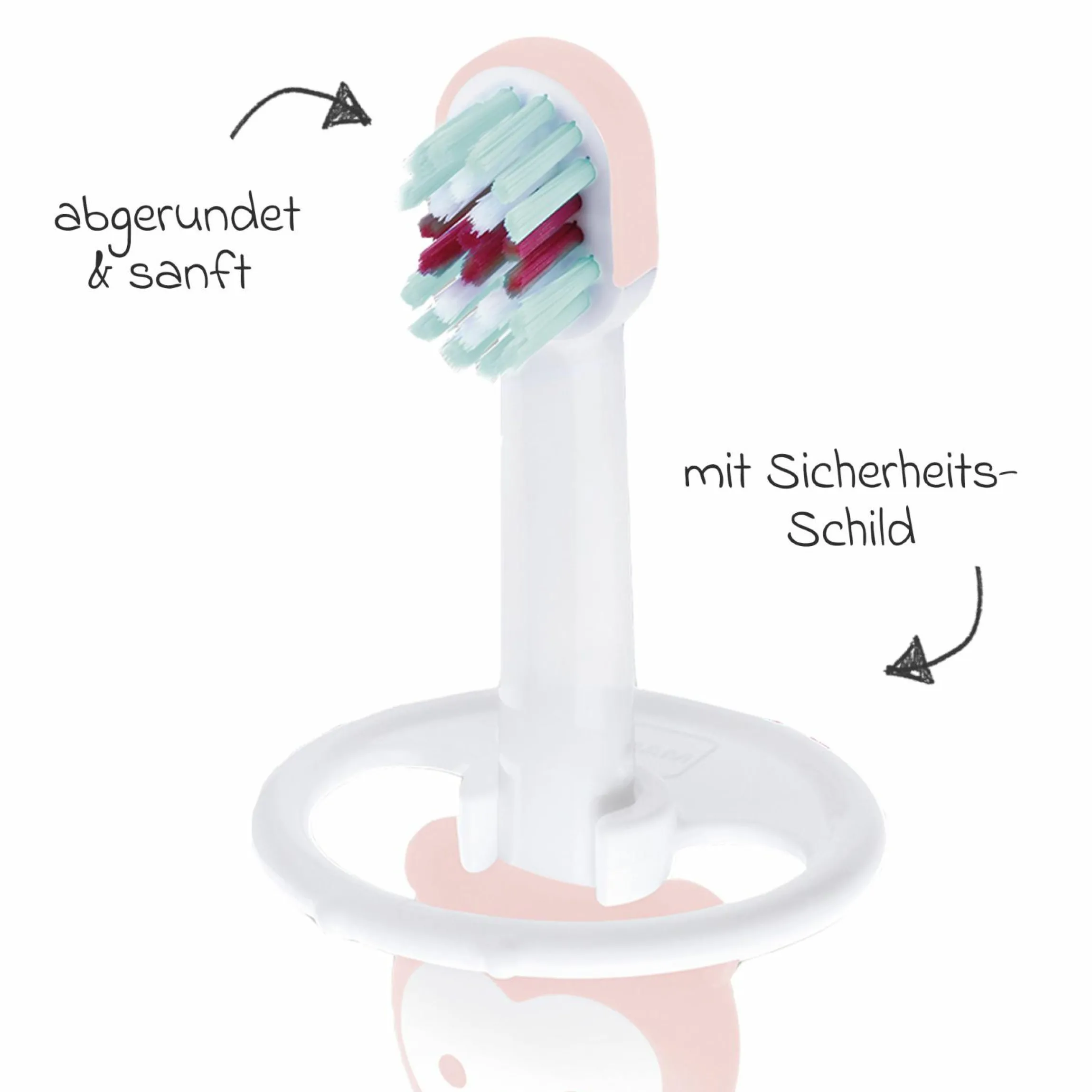 Zahnbürste für Babys Baby's Brush - Rosa