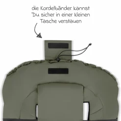 Zubehör-Set Kinderwagen mit Wickeltasche Easy, Winterfußsack, Regenschutz & Moskitonetz - - Wheat