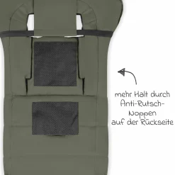 Zubehör-Set Kinderwagen mit Wickeltasche Easy, Winterfußsack, Regenschutz & Moskitonetz - - Wheat