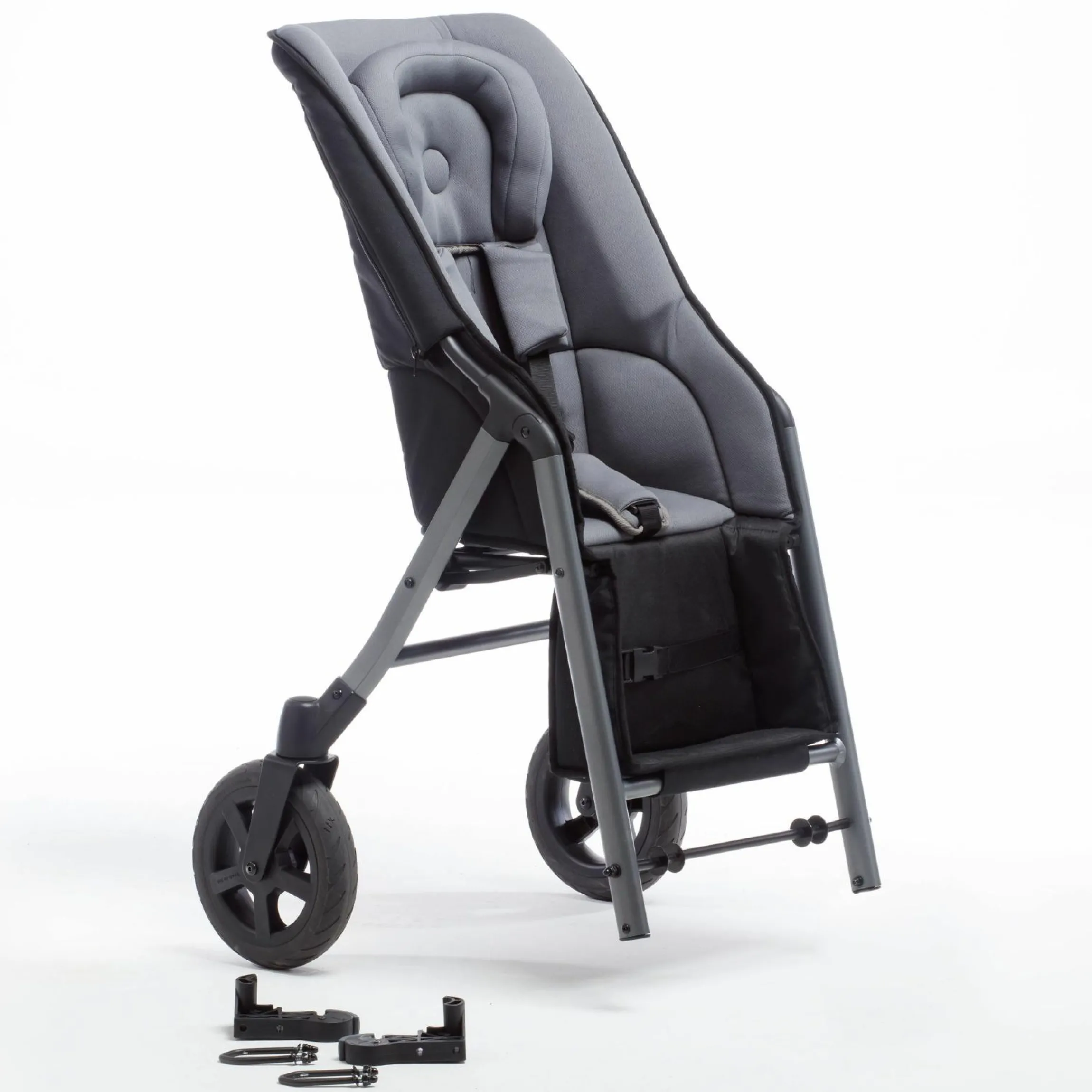 Zweitsitz & Geschwistersitz Shuttle 2 für Mono / Joggster / Twin - Black Grey