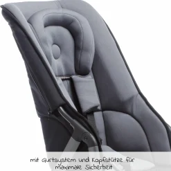 Zweitsitz & Geschwistersitz Shuttle 2 für Mono / Joggster / Twin - Black Grey