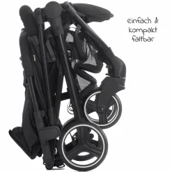 Zwillingsbuggy Swift X Duo (bis 36 kg) - Black